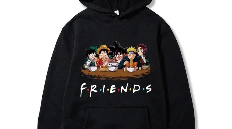 Island of Anime Friends Hoodie