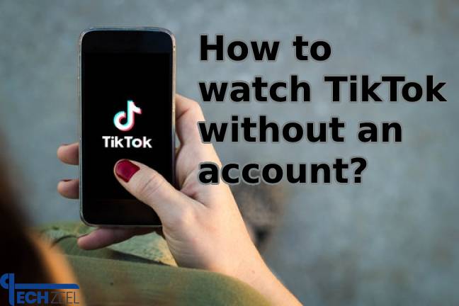 tiktok without account