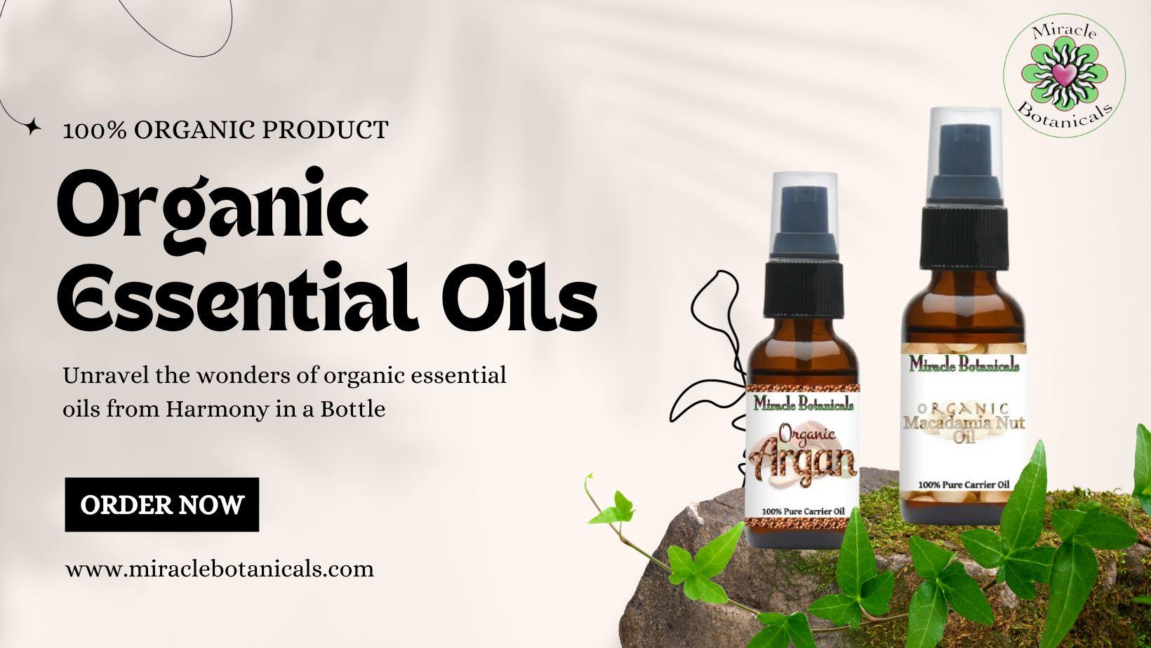 organic essential oils