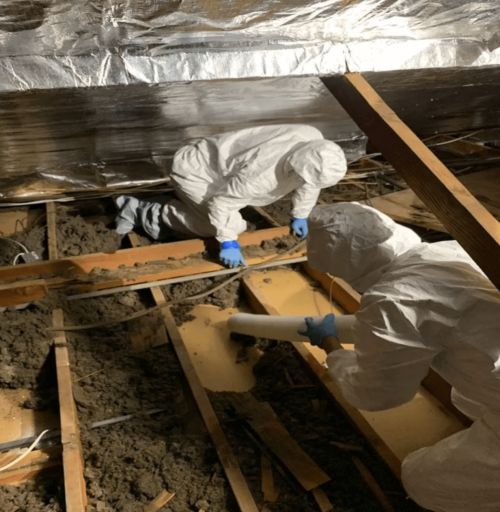 attic cleaning rodent proofing