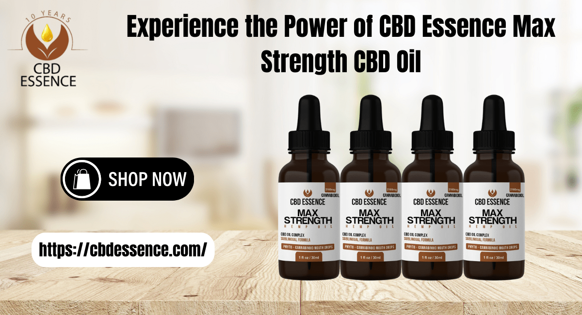 Max Strength CBD Oil