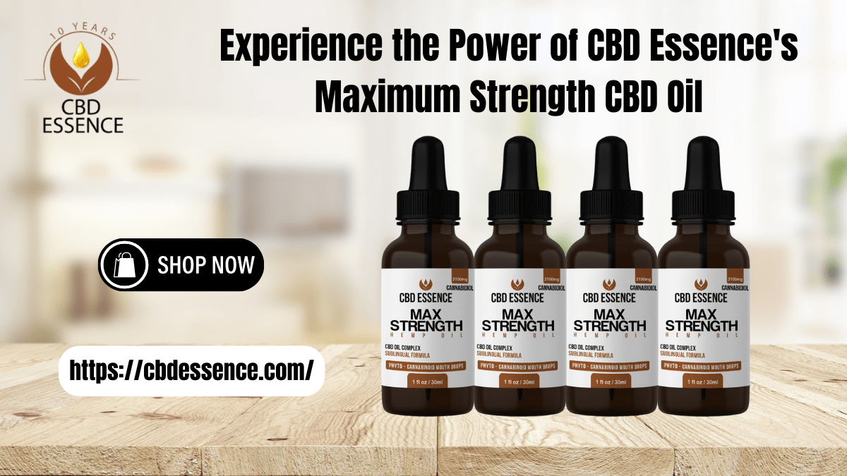 Maximum Strength CBD Oil