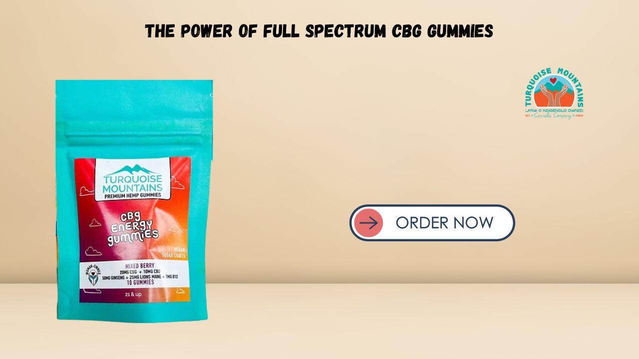 Full Spectrum CBG Gummies