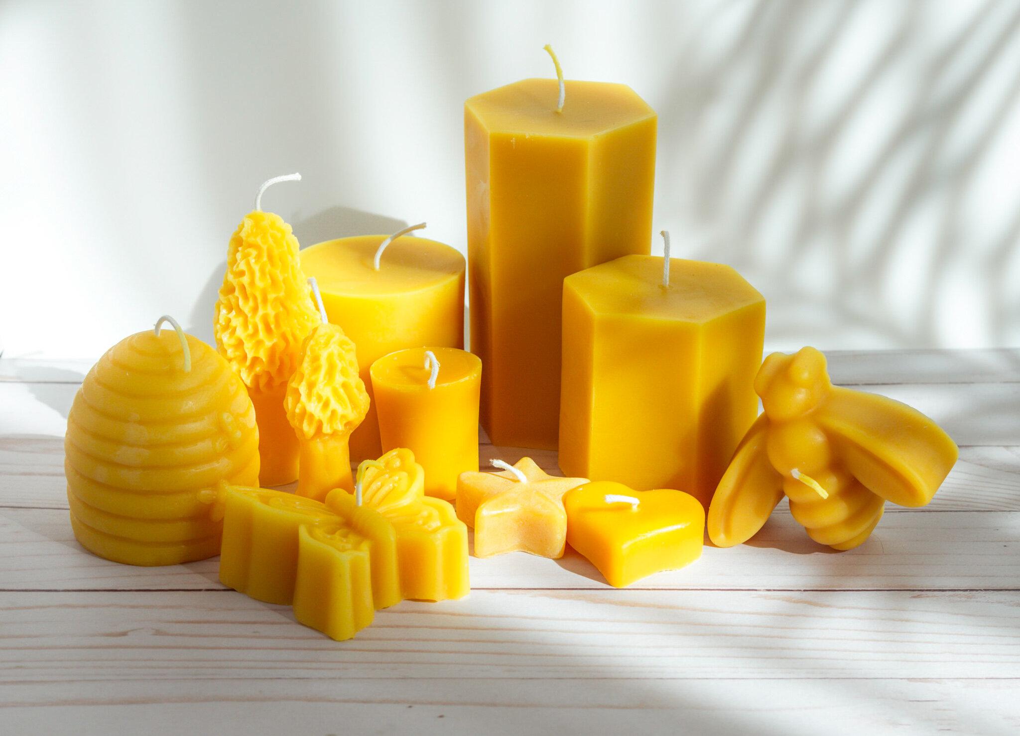 beeswax candles