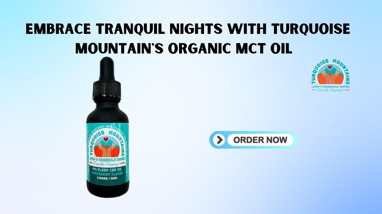 Organic MCT oil