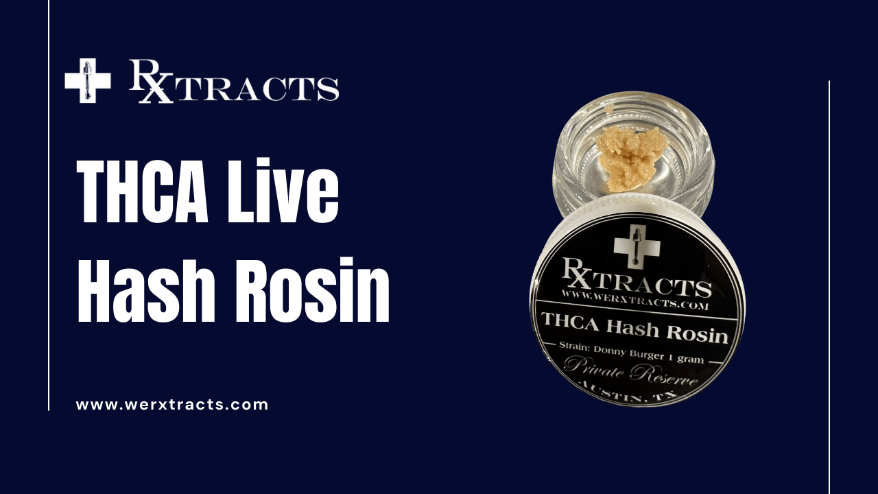 THCA Live Hash Rosin