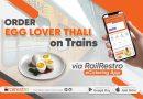 Order Egg Lover Thali on Trains via RailRestro eCatering App